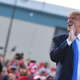 President Donald Trump at a Nevada rally.